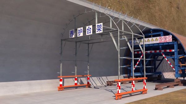 黄山隧道施工动画制作公司 - 隧道施工工艺和施工方法 - 隧道施工汇报动画视频 - bim 工程施工动画